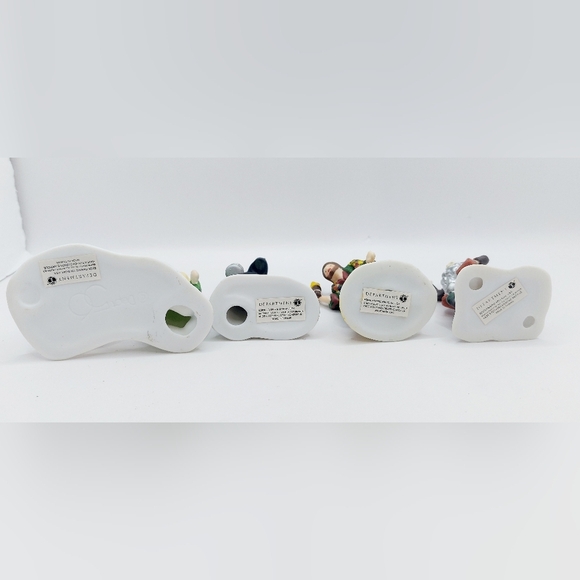 Vintage Dept 56 Christmas Carol Christmas SpiritDickens Village 4 figures - Picture 10 of 12